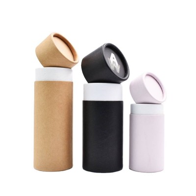 Cosmetic Packaging Cylinder Paper Storage Box Essential Oil Deodorant Stick Containers Paper Tube