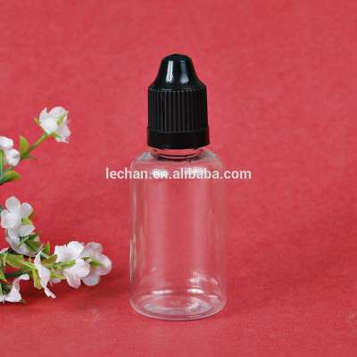 China supplier 1ml-100ml cosmetic packaging e liquid PE bottle